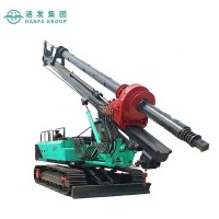 HF320 rotary drive hydraulic hammer piling rig small pile driver machine with high quality