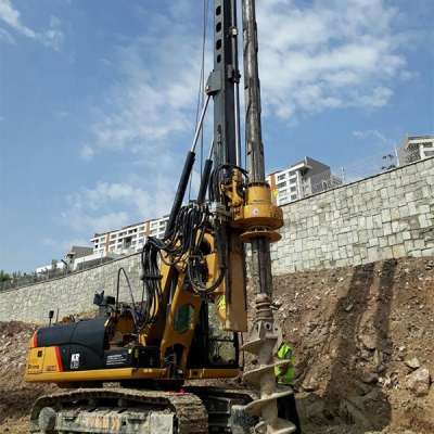 pile drive hammer,CFA hydraulic rotary drilling rig machine KR90C