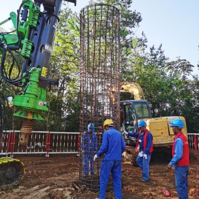 TYSIM Electric Power Construction rotary drilling rig piling rig machine