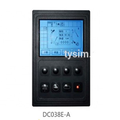 3.8 inch single monitor DC038E series for LISHIDE excavator