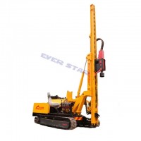 Hydraulic Hammer Pile Driver for PV Construction