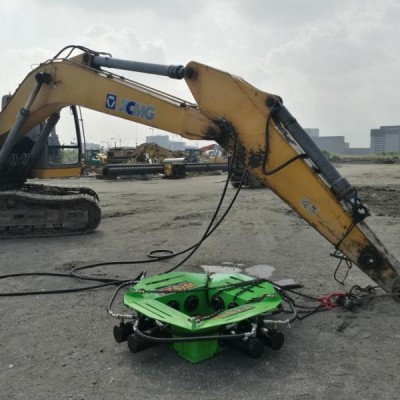 TYSIM KP450S hydraulic cutting concrete pile breaker machine for sale